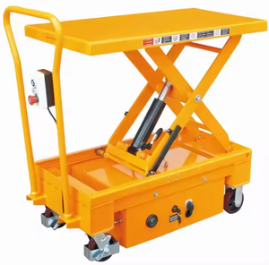 350kg 500kg 1000kg mesa elevadora <span class=keywords><strong>manual</strong></span> personalizada mesa elevadora de tijera hidráulica <span class=keywords><strong>manual</strong></span> con ruedas - Product Image 4