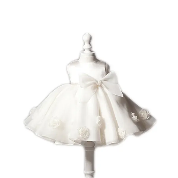 Vestidos Princess Dresses Flower Wedding Kids Dresses for Girls Summer Manufacturer Casual Flax Ball Gown Para Ninas Bridesmaid