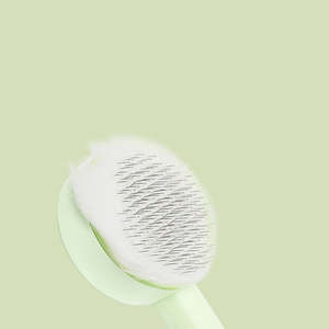 Brosse moderne écologique en ABS et acier inoxydable pour enlever les poils d'animaux de petite taille, plusieurs couleurs - Product Image 4