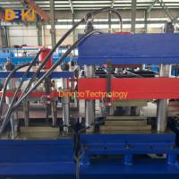 Máquina Perfiladora y Fabricante de Barandas de Seguridad para Carreteras Tipo W con PLC y Motor, Punzonado Hidráulico y Corte Hidráulico Automático