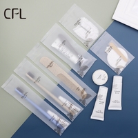 Articles de Toilette pour Hôtels et Airbnb, Kit de Bain de Voyage, Ensemble d'Articles de Spa, Produits d'Accueil pour Hôtels