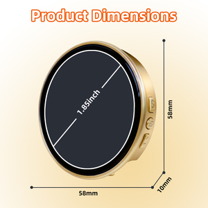 Badge électronique portable à écran tactile IPS, personnalisable avec photo, avatar, pour fans, professionnels, affichage dynamique <span class=keywords><strong>JPG</strong></span>/<span class=keywords><strong>PNG</strong></span>/GIF, vente chaude 2025 - Product Image 6