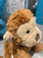 Jelly Cats, jouet en peluche pour enfants, poupée en peluche super douce, singe, lion, dinosaure et éléphant ondulés, pour les occasions d'anniversaire, rembourrés de coton PP