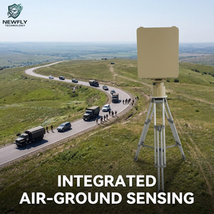 Détecteur de drones 3D avancé DD-R5, radar à portée de 10 km, balayage mécanique à 360 degrés, DBF pour la défense périmétrique des zones vitales - Product Image 1