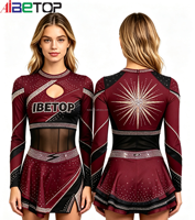 Uniformes de cheerleading en gros, vêtements d'équipe personnalisés, prix d'usine, conception gratuite, qualité supérieure, OEM ODM