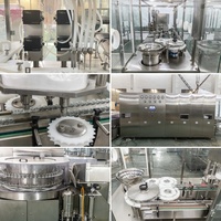 Machine de remplissage industrielle à piston pour crèmes/graises 1000 ml, pâtes acides 10 ml, liquides, gélules molles et pompes céramiques