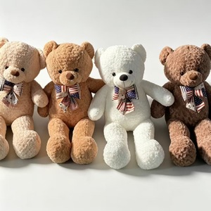 <span class=keywords><strong>Orsetto</strong></span> di peluche all'ingrosso con fiocco e maglione, <span class=keywords><strong>orsetto</strong></span> di peluche imbottito, cuscino, regalo per laurea e San Valentino - Product Image 3