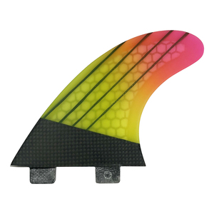 Tabla de surf de <span class=keywords><strong>fibra</strong></span> de <span class=keywords><strong>carbono</strong></span> Aleta de doble lengüeta <span class=keywords><strong>Fibra</strong></span> de vidrio alta calidad Tri set <span class=keywords><strong>aletas</strong></span> de surf - Product Image 2