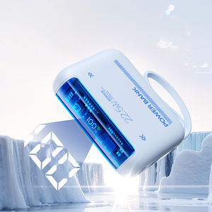 Batería Externa Grande de 10000mAh con Carga Rápida de 22.5W, Interfaces USB Tipo-C, Portátil, con Cables Integrados y Pantalla LED - Product Image 4