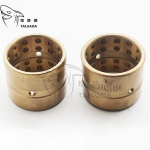 อะไหล่รถขุด TALUADA สำหรับ Komatsu <span class=keywords><strong>Kobelco</strong></span> ปลอกเพลาถังอเนกประสงค์ทำจากโลหะผสมทองเหลือง ปลอกบุชชิ่งถัง Sany Hyundai ปลอกถัง - Product Image 1