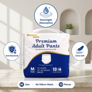 Vente en gros de couches-culottes jetables pour adultes, super absorbantes, pour la nuit, pour l'incontinence, soins à domicile pour personnes âgées, OEM privé - Product Image 4