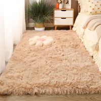 Moderner Getufteter Wohnzimmer-Teppich Großer Flauschiger Teppich mit Einfarbigem Design Maschinell Hergestellt aus Wolle Gewebtes PP für Schlafzimmernutzung