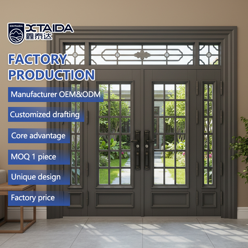China Factory Exterior Security Main Doors