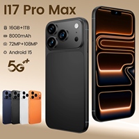 Coque de téléphone intelligent étanche I17 Pro 5G à prix avantageux, 16+1 To, appareil photo 108 MP, version déverrouillée, livraison directe, coque de téléphone pour jeux
