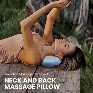 OEM Nackenmassage Kissen Almohada Hals-Schulter-Relaxer Massage Kissen für Schmerzlinderung Masajeador De Cuello Nackenmassagegerät