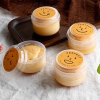 Gobelets en PP résistants aux hautes températures pour pouding, gelée, yaourt, gâteau, dessert, avec couvercle