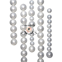 ANNIELU Ornements de boules en plastique simulé, décoration suspendue, guirlande de perles pour toile de fond de mariage, événements, anniversaires, décoration DIY