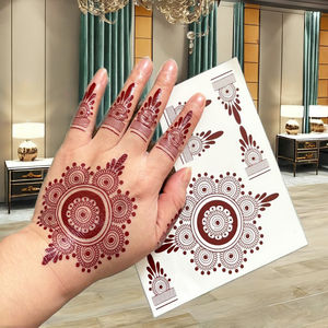 Stencil per il corpo temporaneo impermeabile di alta qualità nuove tendenze adesivo per il viso Sexy alla moda elegante <span class=keywords><strong>stampa</strong></span> di carta bianca - Product Image 2