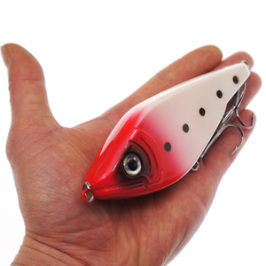Leurre Artificiel Rigide Coulant Motion Buster 12cm Redhead Glider pour la Pêche au Brochet, au Musky, au Black-bass et en Eau Salée - Product Image 6