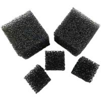 Médias filtrants bio personnalisés éponge en nid d'abeille mousse réticulée 8 éponges filtrantes en forme d'éponge en mousse