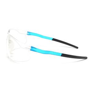 نظارات أمان بعدسات شفافة مضادة للضباب ومضادة للخدش تصميم على شكل معبد لراحة الرجال والنساء لحماية العين - Product Image 2