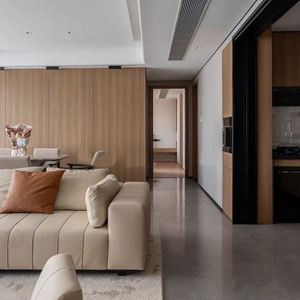 Ensemble d'armoires de style minimaliste moderne et confortable, design personnalisé pour villa résidentielle, intérieur d'usine, appartement - Product Image 2