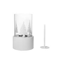 Inno-living TT-15 Cheminée au bioéthanol moderne en acier inoxydable pour extérieur
