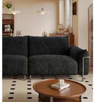 Nouveaux canapés en tissu design moderne, canapés en velours doux, canapés nuage haut de gamme pour salon
