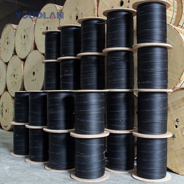 M Fiber Optical Wire Fibre Optique Kabel Optik 1 Core 2 Cores 4 Cores Ftth 1fo Drop Cable 100M 1000M G657A Price
