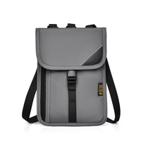 Dompet Leher Nilon Multifungsi untuk Perjalanan Lintas Negara, Tempat Paspor & Tiket, Anti-RFID, Ultra-Ringan, Penyimpan Dokumen