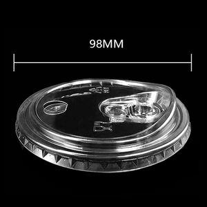 Tampas <span class=keywords><strong>PET</strong></span> de 98mm em Estoque: Tampas Planas e Tampas Cúpula com Borda Alta para Creme - Product Image 4