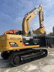 Excavadora de cadenas usada de alta calidad Hefei Muchen Machinery de 20 toneladas Cat320d2 con motor Kawasaki y PLC - Product Image 1