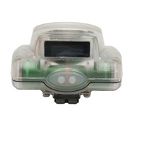 Lampe frontale LED verte pour l'exploitation minière, 20000 Lux, lampe de casque étanche pour travaux souterrains