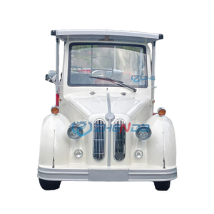 Coche Eléctrico Clásico Minimalista Blanco para Turismo, Bodas y Lugares Escénicos, Transporte Especial Multifuncional - Product Image 1