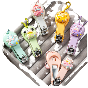 Juego <span class=keywords><strong>de</strong></span> cortaúñas plegable individual <span class=keywords><strong>Sanrio</strong></span>, plástico portátil a prueba <span class=keywords><strong>de</strong></span> salpicaduras para el hogar para estudiantes y niños, tipo <span class=keywords><strong>de</strong></span> belleza para uso <span class=keywords><strong>de</strong></span> dedos - Product Image 4