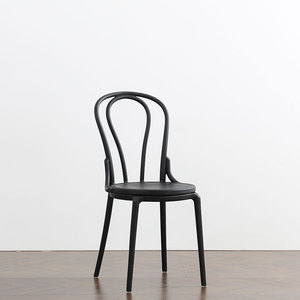Silla de Plástico Blanca Ligera, Silla de Restaurante, Silla de Comedor, Estilo Casual - Product Image 3