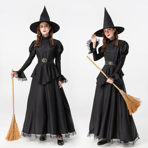 Disfraz de Bruja de Halloween para Mujer Adulta, Conjunto de Disfraz para Cosplay, Juego de Roles de TV y Películas - Product Image 2