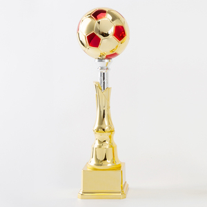 تصميم الأزياء المصنع الأحمر والذهبي تصميم الكأس جائزة مخصصة الجوائز لكرة القدم بطولة المسابقة AD101 - Product Image 3
