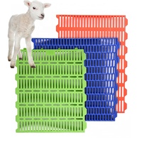 Plancher à lattes en plastique PP de haute qualité pour l'élevage de moutons, équipement d'élevage facilement assemblable avec 1 an de garantie