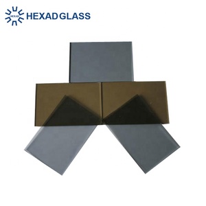 4mm 5mm 6mm Gris foncé Or Bronze Noir Brun foncé <span class=keywords><strong>Lac</strong></span> Bleu Couleurs Bleu Foncé Verre réfléchissant bleu foncé - Product Image 1