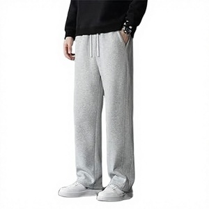 Nouvelle Arrivée Pantalon de Survêtement Décontracté pour Homme Coupe Ample Taille Élastique Respirant en Polaire de Toile Écologique Personnalisable Haute Qualité Meilleur - Product Image 1