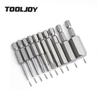 Embout de tournevis à tête hexagonale Allen, métrique et SAE, qualité industrielle S2, embouts magnétiques OEM