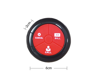 Sistema de botón de llamada de restaurante buscado por el distribuidor (3 teclas: Llamar/Facturar/Cancelar) - Product Image 4
