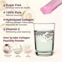 OEM L-Glutathion Collagène Boisson Éclaircissante en Poudre Sachet Éclat de la Peau Antioxydant Anti-Âge Complément de Beauté