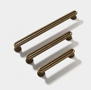 Penjualan Panas Gagang Antik dari Paduan Seng Padat untuk Lemari Dapur Gagang Lemari Perunggu Tarikan Laci Lemari - Product Image 6