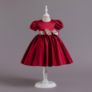Vestido de niña de flores manchadas, <span class=keywords><strong>vestidos</strong></span> de novia de <span class=keywords><strong>bautizo</strong></span> <span class=keywords><strong>para</strong></span> niños, <span class=keywords><strong>vestidos</strong></span> de baile <span class=keywords><strong>para</strong></span> niñas, ropa de fiesta de Boutique, <span class=keywords><strong>vestidos</strong></span> <span class=keywords><strong>elegantes</strong></span> - Product Image 6