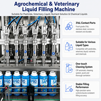 Machine de remplissage automatique de pesticides et d'engrais liquides pour l'emballage en bouteille