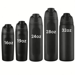 Botella de Agua Deportiva de Gran Capacidad de 24 oz, Personalizada al por Mayor, con Doble Función, Tapa Moderna 2 en 1 para Beber y Chupar, Acero Inoxidable 304 al Vacío - Product Image 3