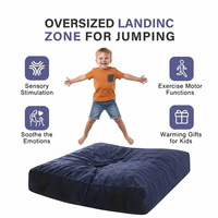 Grand tapis sensoriel en mousse pour enfants, tapis de protection pour la thérapie de l'autisme et du TDAH avec housse antidérapante lavable OEM