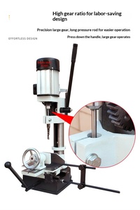 Machine à mortaiser le bois électrique portable pour menuisier et atelier de travail du bois - Product Image 6